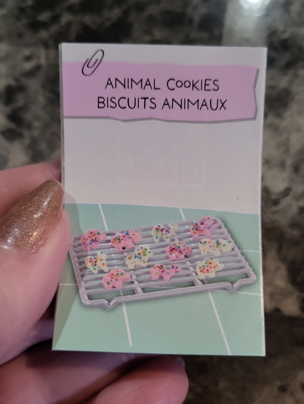 Miniverse Make It Mini From Scratch Series 3 Animal Cookies
